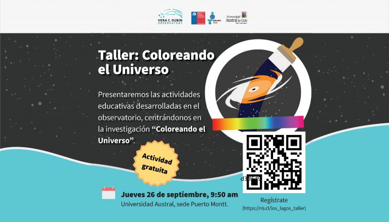 PAR Explora Los Lagos y Observatorio Vera C. Rubin invitan a docentes de Enseñanza Media a participar en capacitación