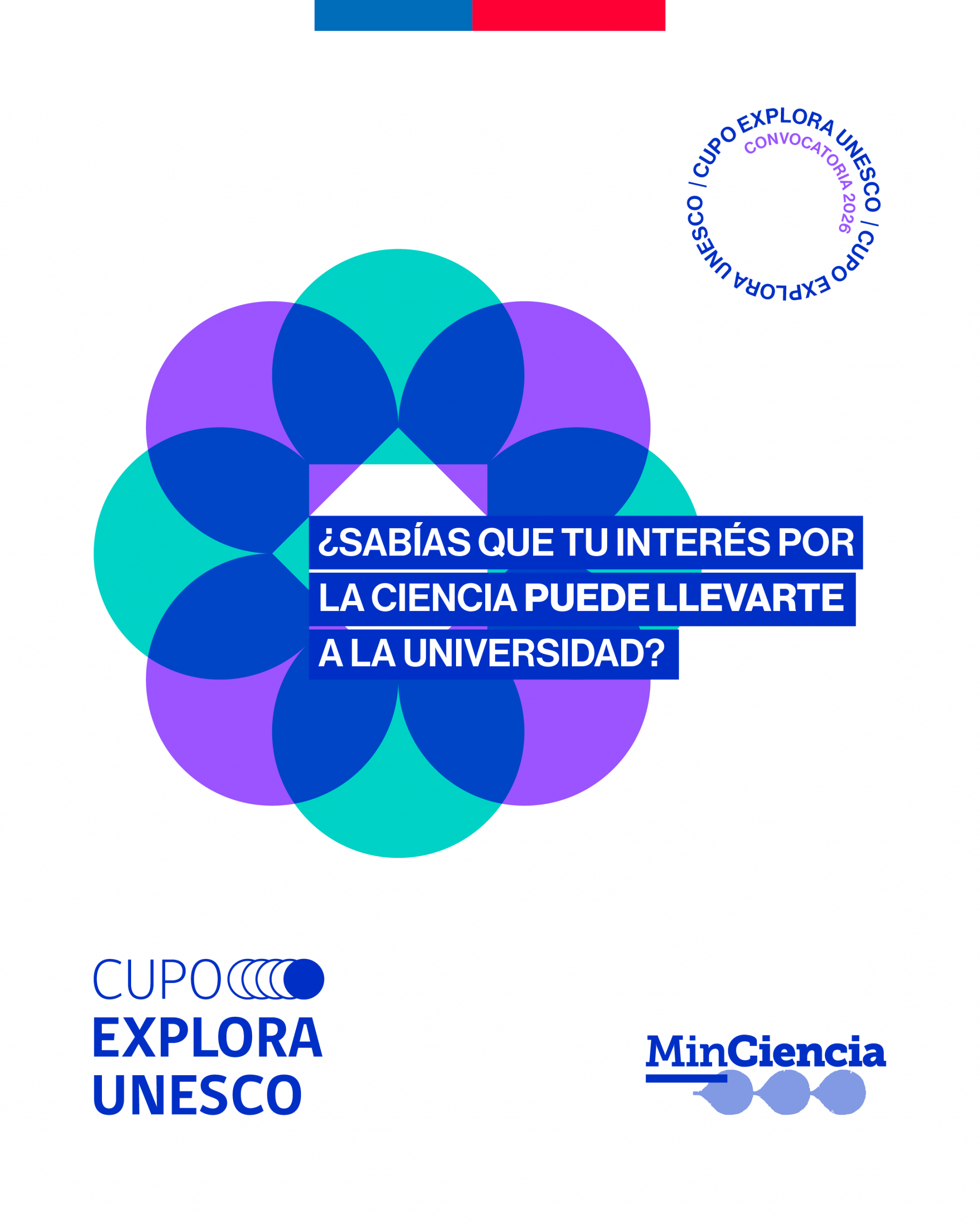 Abiertas las postulaciones del CUPO Explora UNESCO 2026