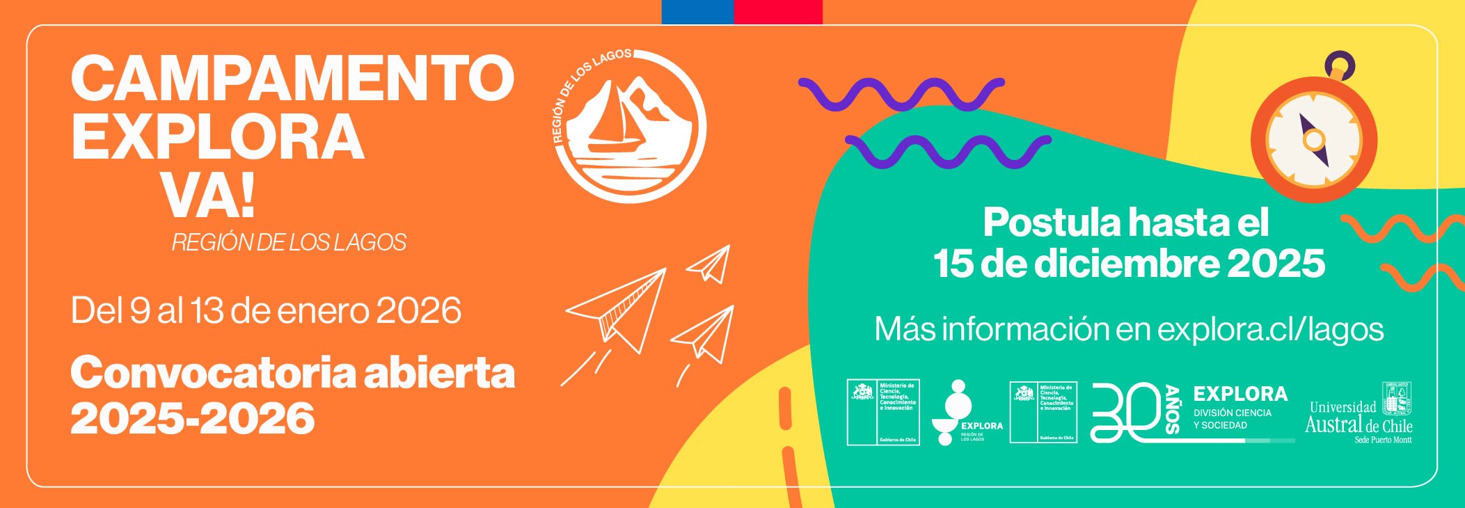 Abrimos convocatoria para el Campamento Explora VA! 2026