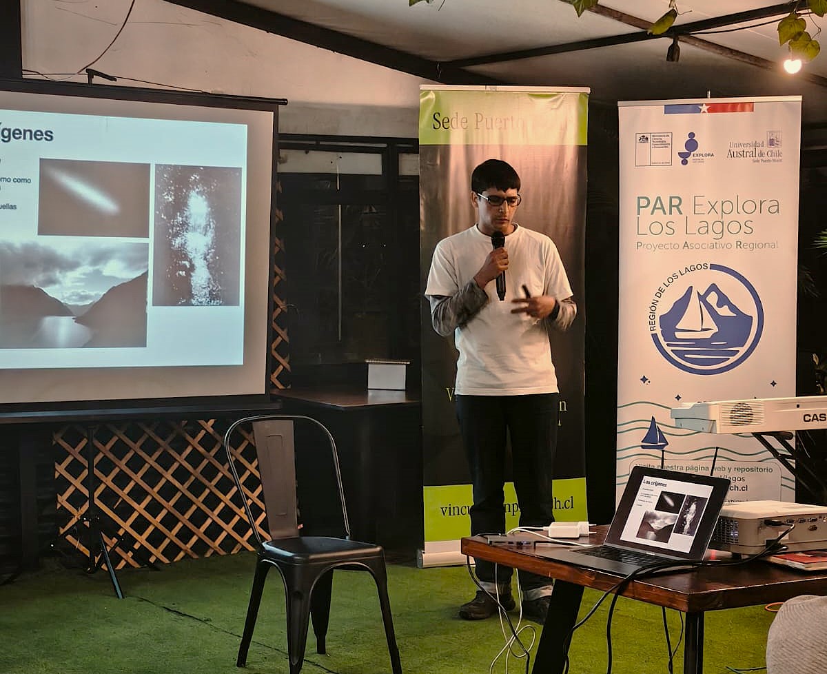 Fotografía, arte y ciencia en torno a Monte Verde reunió a la comunidad en el Café Científico de Puerto Montt