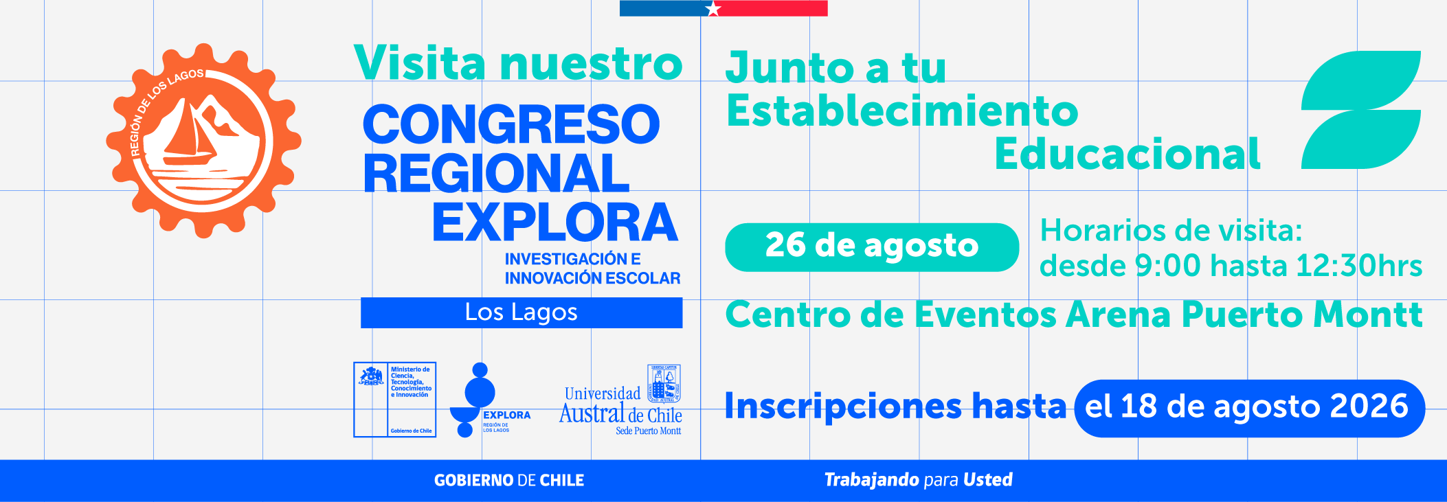 ¡Vivan la ciencia en el XXII Congreso Regional Explora Los Lagos 2026!