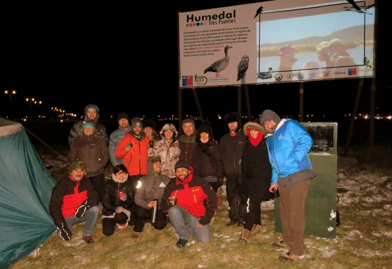 Con proyecciones al aire libre se dio la bienvenida al Solsticio de Invierno