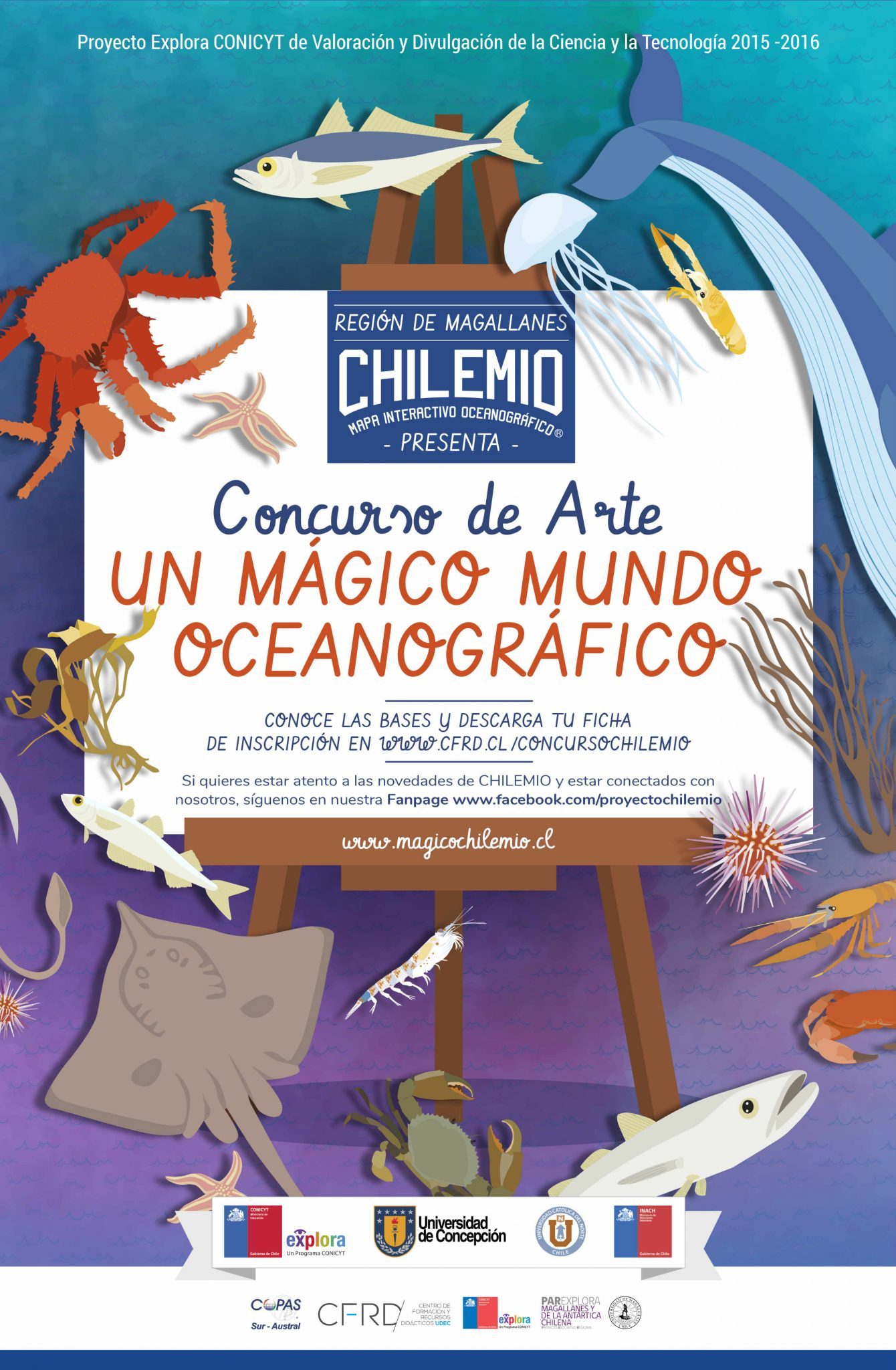 ¿Amante del dibujo? Participa en el concurso de arte Un Mágico Mundo Oceanográfico