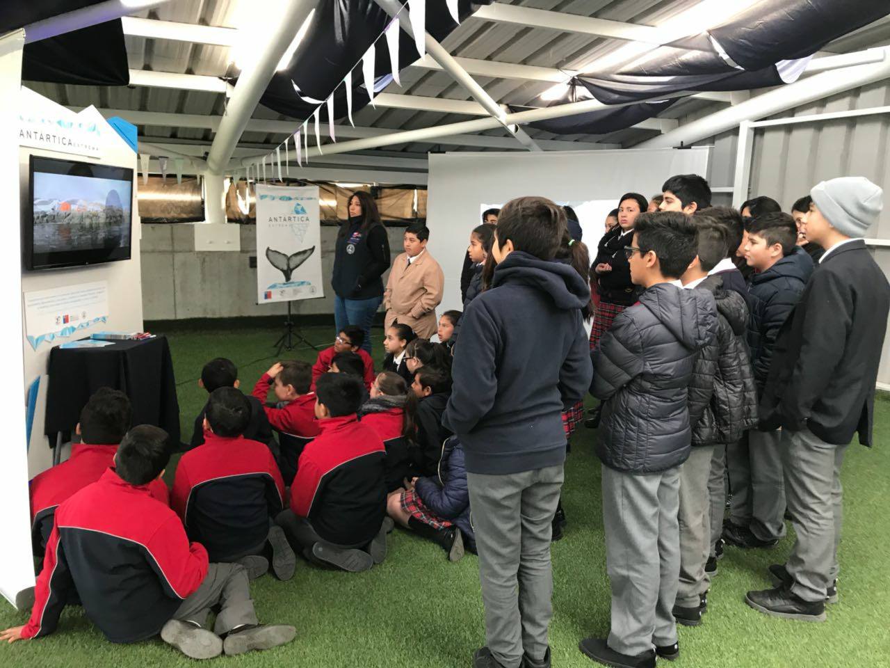 Exposición Antártica Extrema extiende sus horarios de atención y permanencia en el Centro Integral Infantil de Juego y Movimiento