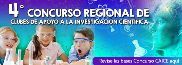 Novedades CAICE: Capacitación para profesores y nuevo concurso regional Clubes de Apoyo a la Investigación Científica Escolar