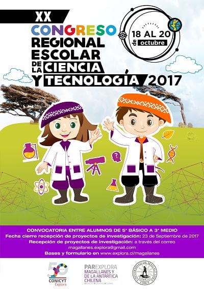¡Atención estudiantes y profesores! Se inicia convocatoria para participar del XX Congreso Regional Escolar de Ciencia y Tecnología