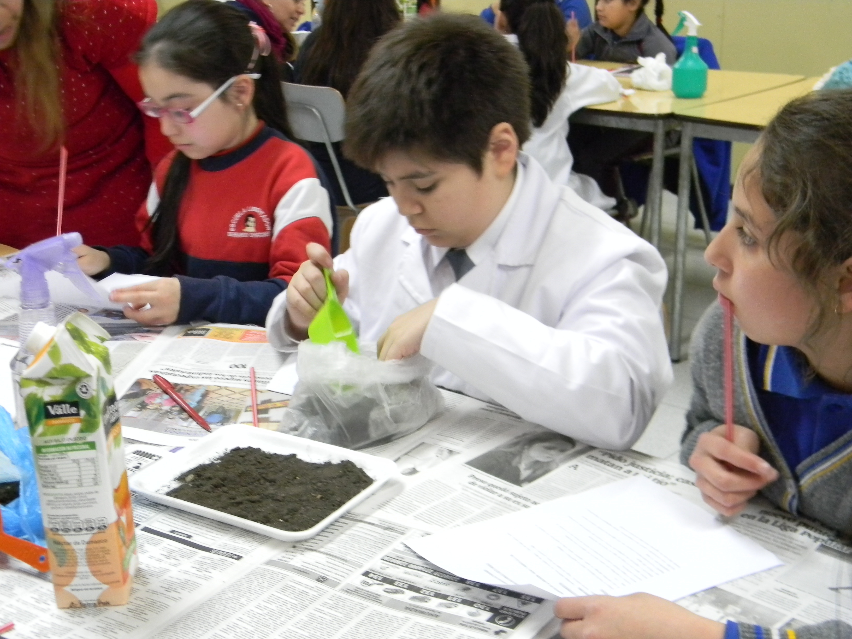 Comenzó taller científico para estudiantes de 5to y 6to básico
