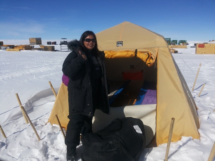 Profesora que viajó a Groenlandia: “estaba arriba del mundo”