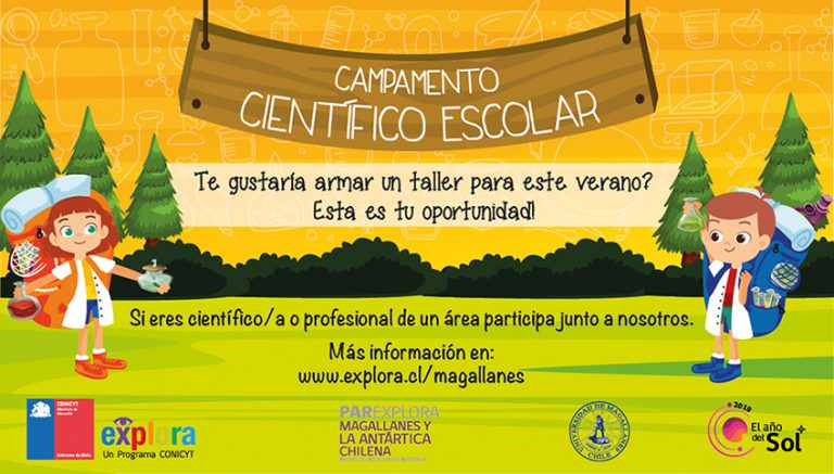 Campamento Científico Escolar – Convocatoria jefes de taller