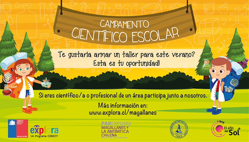 Campamento Científico Escolar – Convocatoria jefes de taller