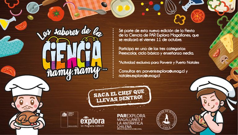 Participa en la Muestra Gastronómica “Sabores de la Ciencia…ñamy, ñamy”