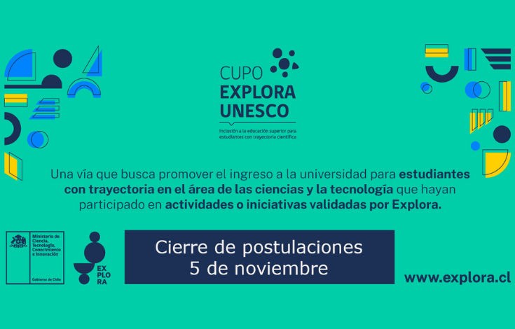 ¡5 de noviembre último plazo para postular!