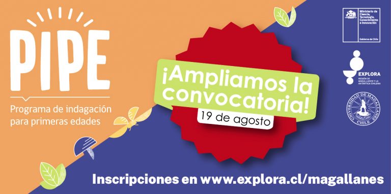 ¡Ampliamos la convocatoria! Inscríbete y participa de PIPE