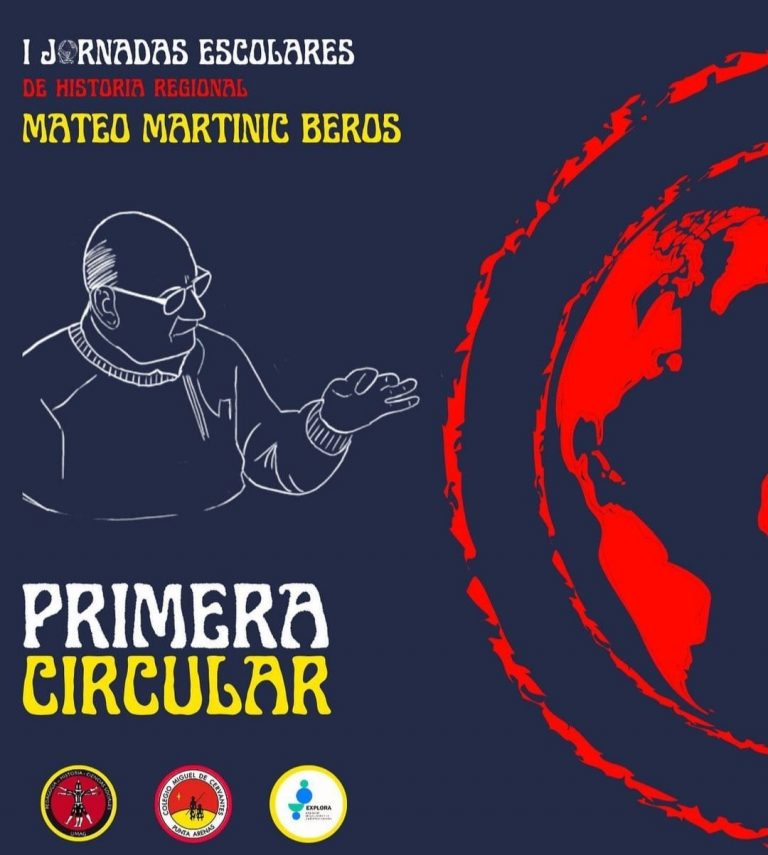Colegio Miguel de Cervantes junto a PAR Explora Magallanes y el Departamento de Historia de la UMAG invita a inscribirse para participar de las “Primeras Jornadas Escolares de Historia Mateo Martinic Beros”