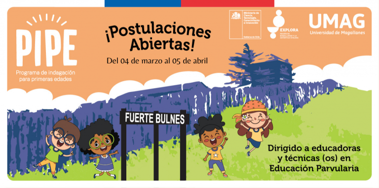 Abiertas se encuentran las inscripciones para el instrumento de Investigación e Innovación Escolar (IIE) y el Programa de Indagación para Primeras Edades (PIPE) del PAR Explora Magallanes