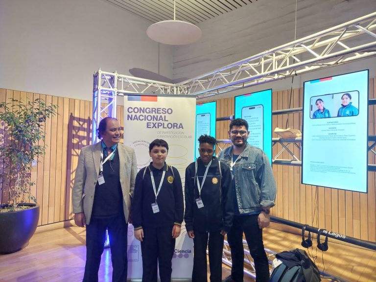 Estudiantes de la Escuela Capitán Arturo Prat Chacón representaron a la región en el Congreso Nacional Explora 2024