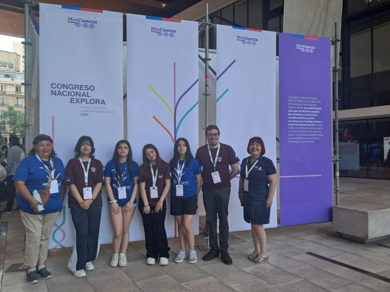 Estudiantes de la Escuela Santiago Bueras de Puerto Natales y del Liceo Sara Braun representaron a la región de Magallanes en el Congreso Nacional Explora 2025