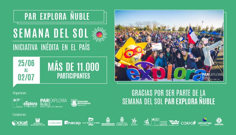 Semana del Sol PAR Explora Ñuble
