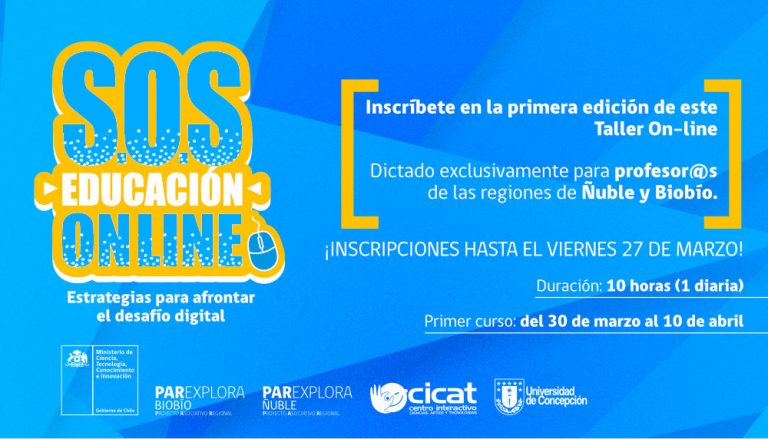 CURSO: “S.O.S. Educación Online, estrategias para afrontar el desafío digital”