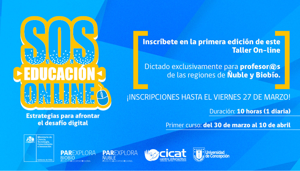 CURSO: “S.O.S. Educación Online, estrategias para afrontar el desafío digital”