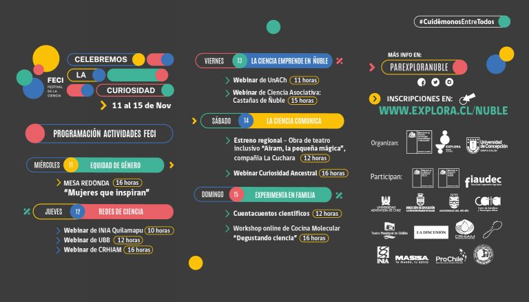 Celebremos la curiosidad en las 21 comunas de Ñuble