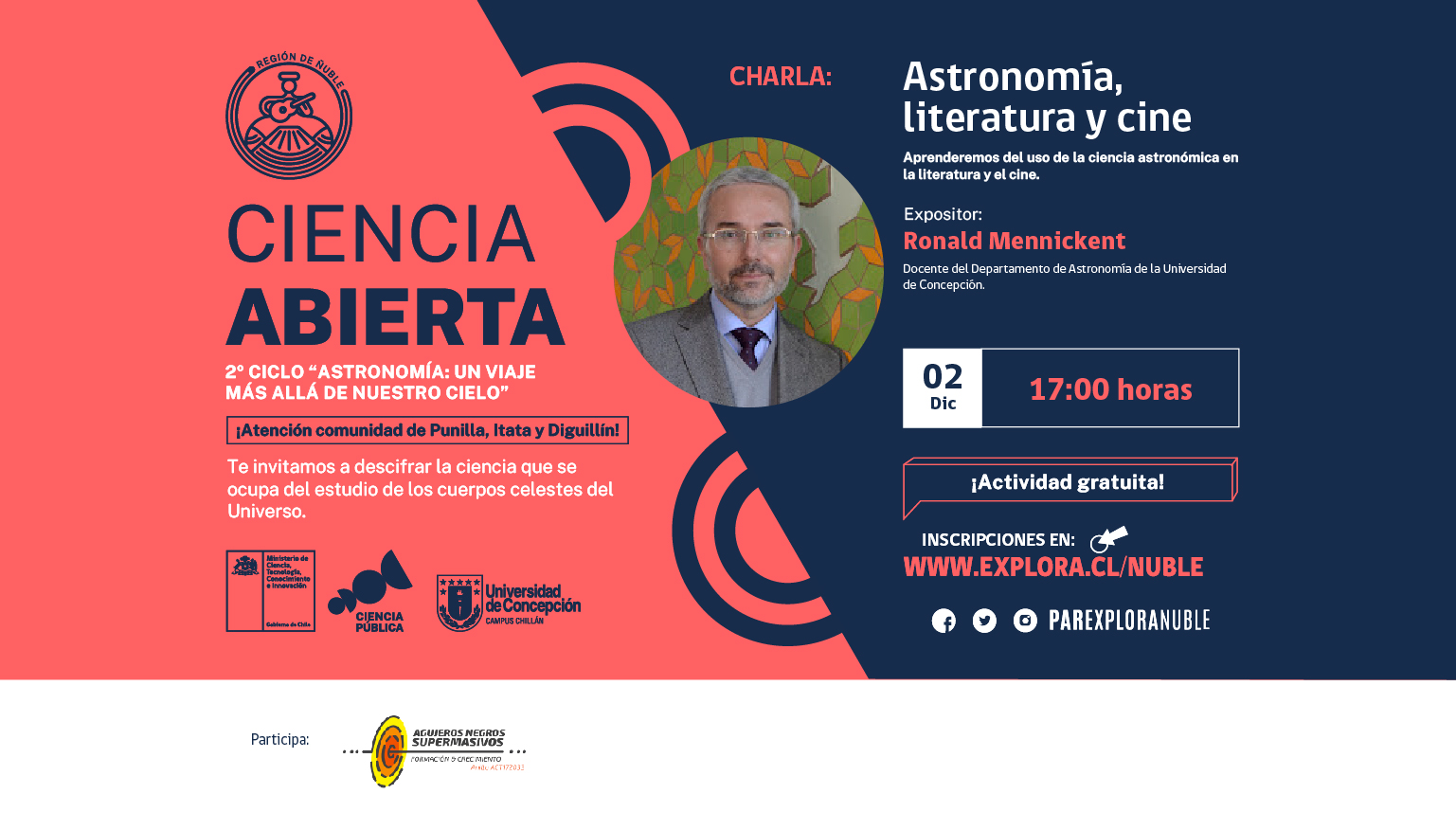 Ciencia Abierta “Astronomía: Un viaje más allá de nuestro cielo”