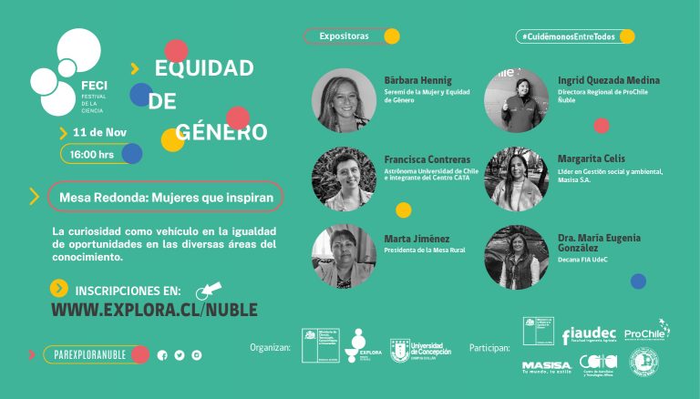Mesa redonda “Equidad de género: Mujeres que inspiran” – FECI 2020