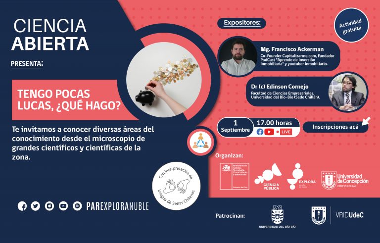 Ciencia Abierta “Tengo pocas lucas, ¿qué hago?”