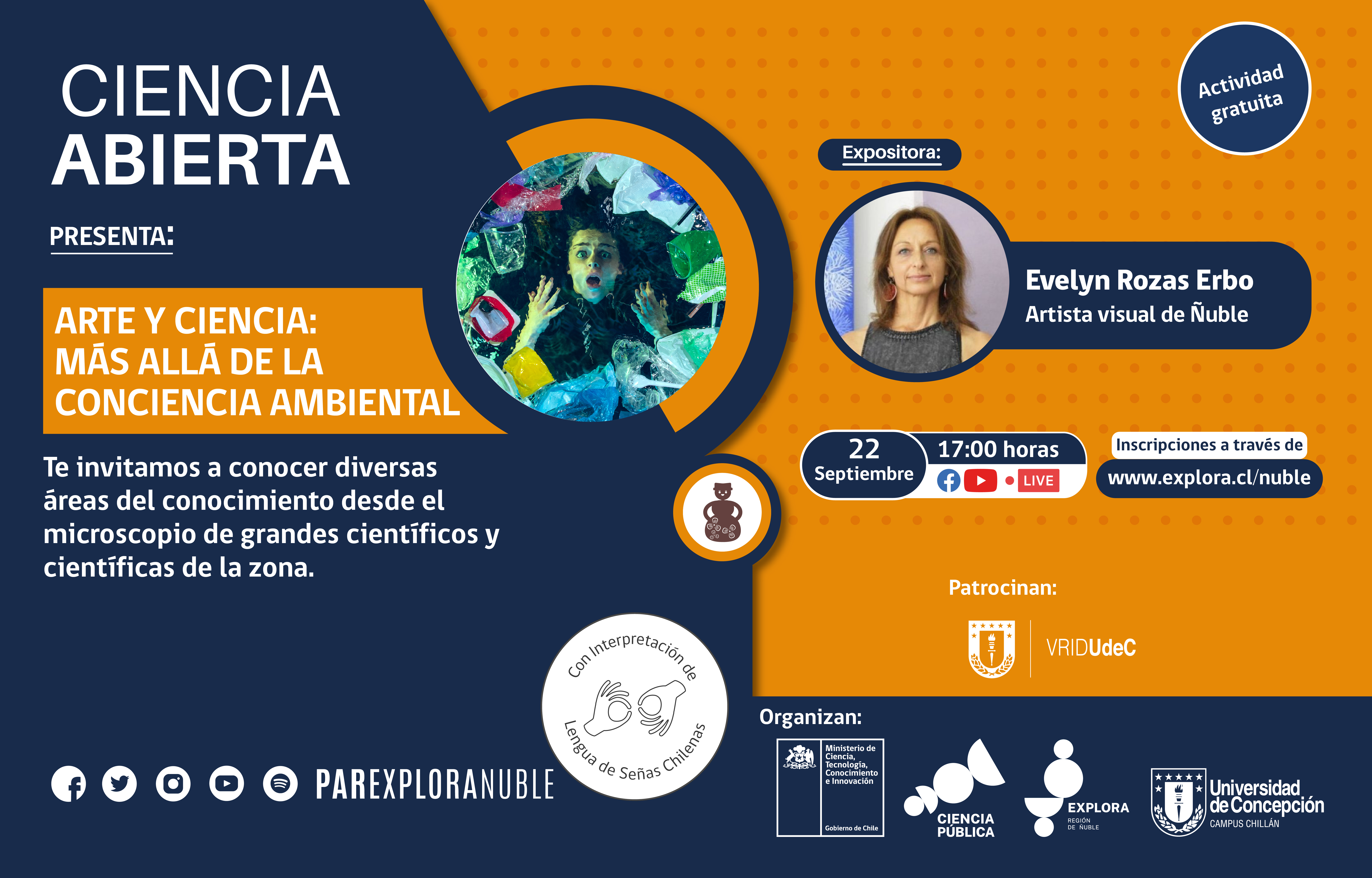 Ciencia Abierta “Arte y Ciencia: Más allá de la conciencia ambiental”
