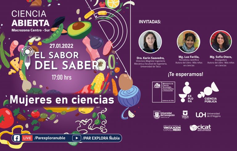 El Sabor del Saber “Mujeres en ciencias”
