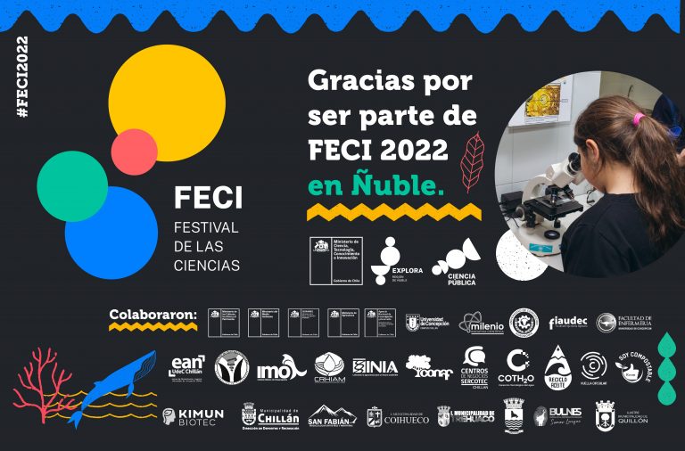 Festival de las Ciencias 2022 abordó el cambio climático y el agua en Ñuble