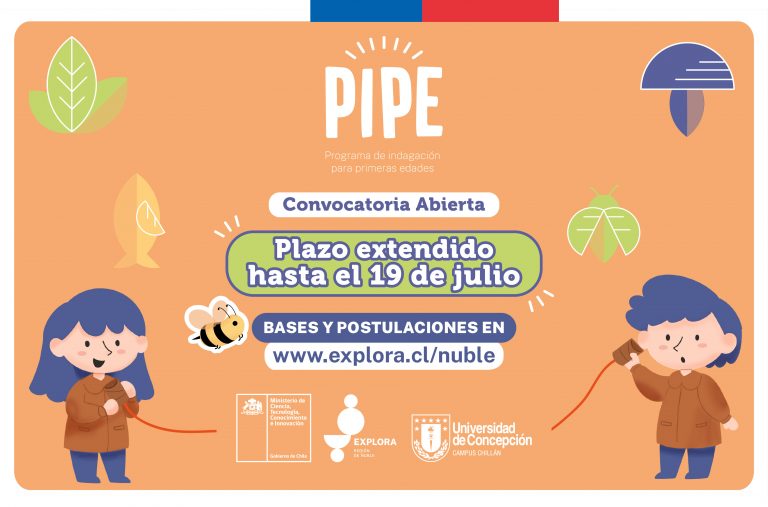 PLAZO EXTENDIDO Convocatoria y Bases en Ñuble Programa de Indagación para Primeras Edades  2023-2024