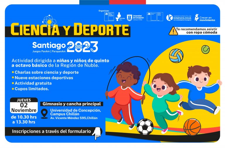 Inscripciones para Ciencia y Deporte: Panamericanos 2023