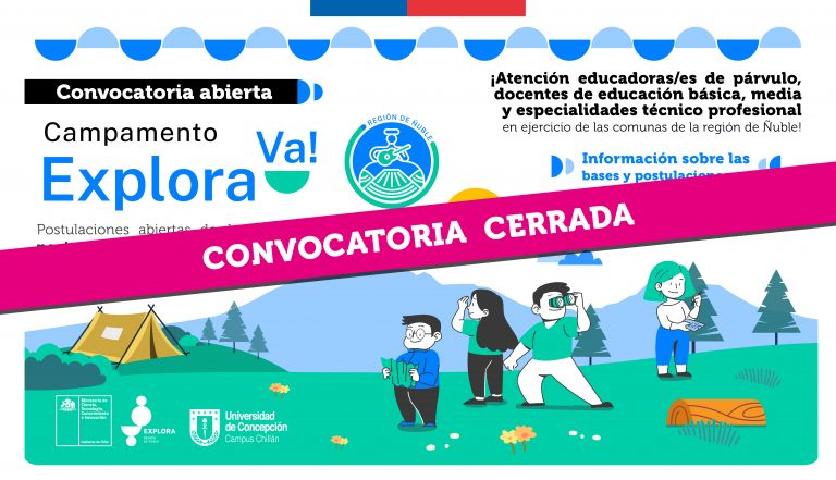 Cierre de Convocatoria al Campamento Explora Va! 2024