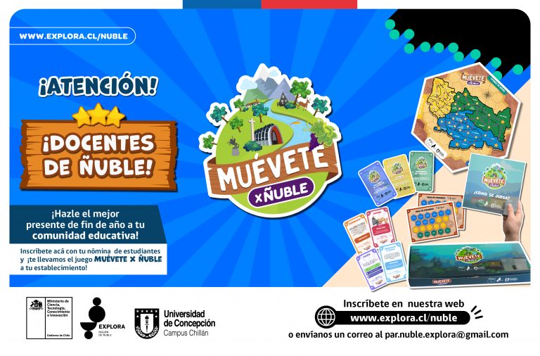 Inscripciones para recibir el juego Muévete x Ñuble