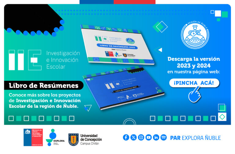 Descarga | Libros digitales de Resúmenes de Investigación e Innovación Escolar 2023 y 2024