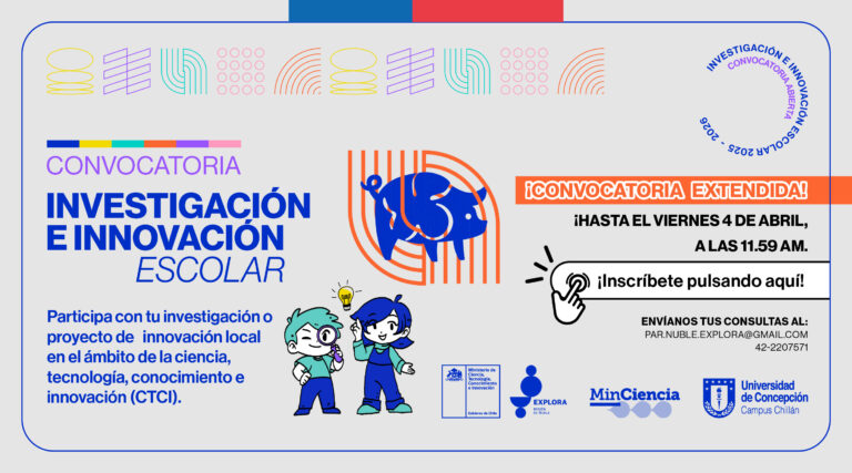 Ampliamos convocatoria hasta el 4 de abril: IIE 2025-2026 – Región de Ñuble