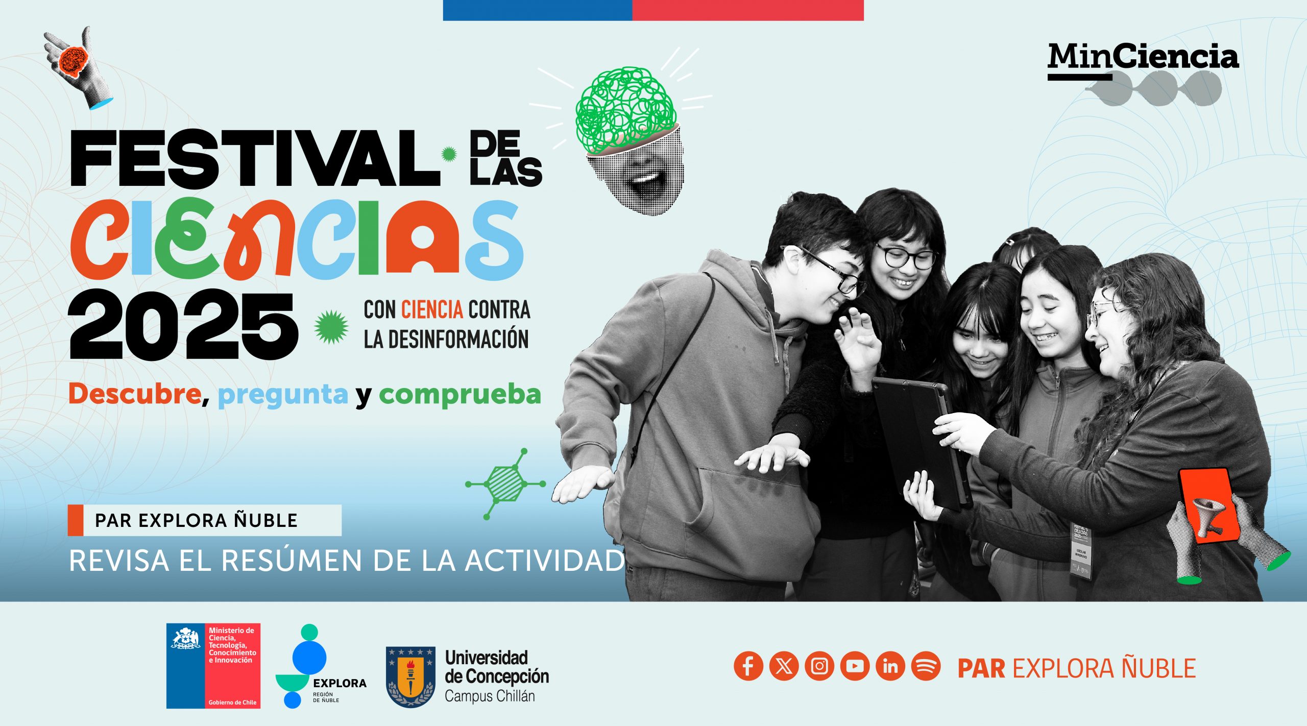 Comunidades escolares de Explora tuvieron su Festival de las Ciencias 2025