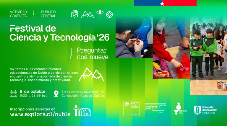 Festival de Ciencia y Tecnología ’26: inscripciones abiertas para el 8 de octubre