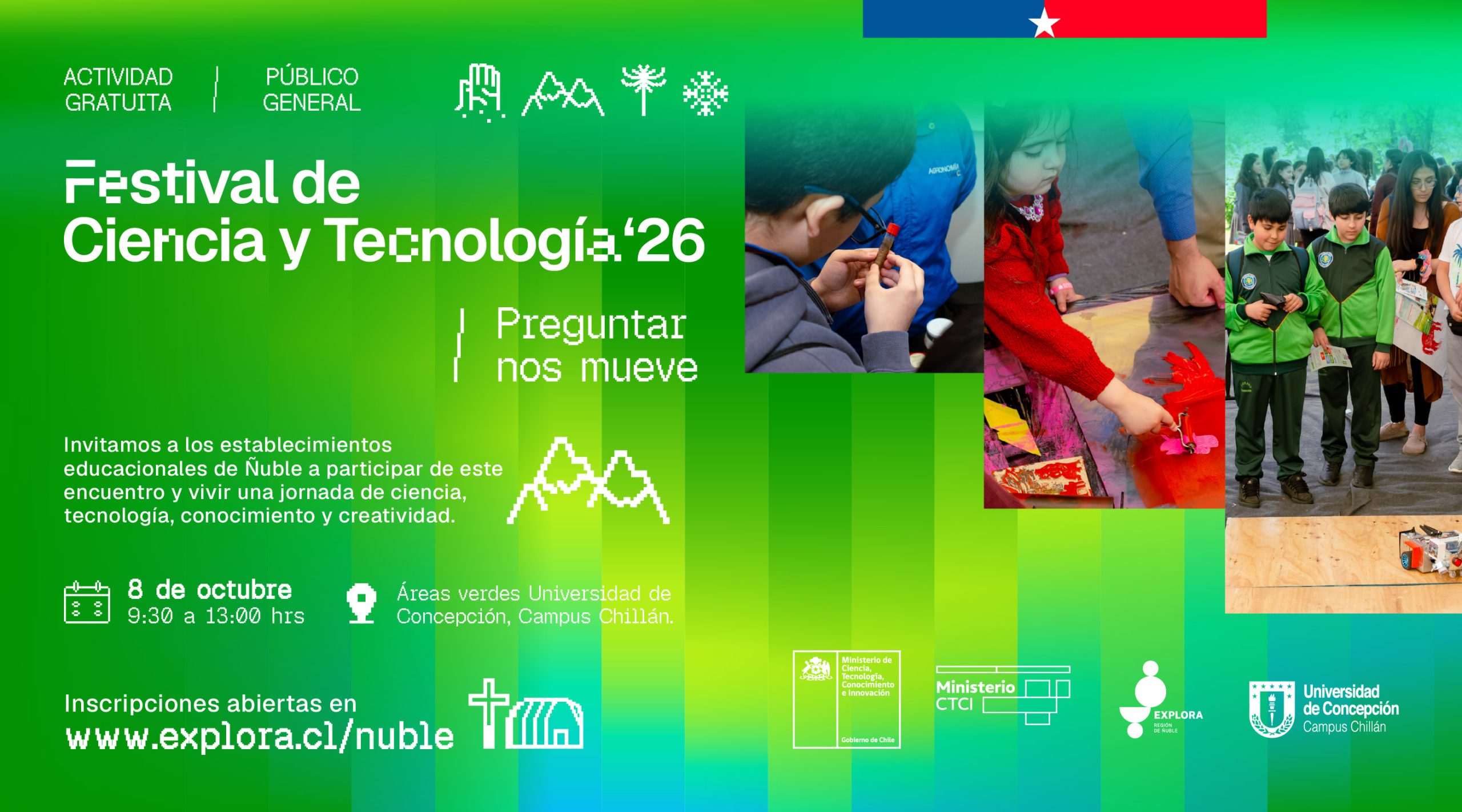 Festival de Ciencia y Tecnología ’26: inscripciones abiertas para el 8 de octubre