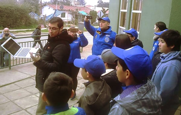 Carlos González, uno de los desarrolladores de SUCHAI