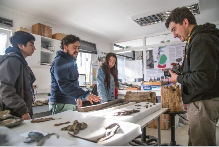 Estudiantes de Marchigüe realizan pasantía en Punta Arenas