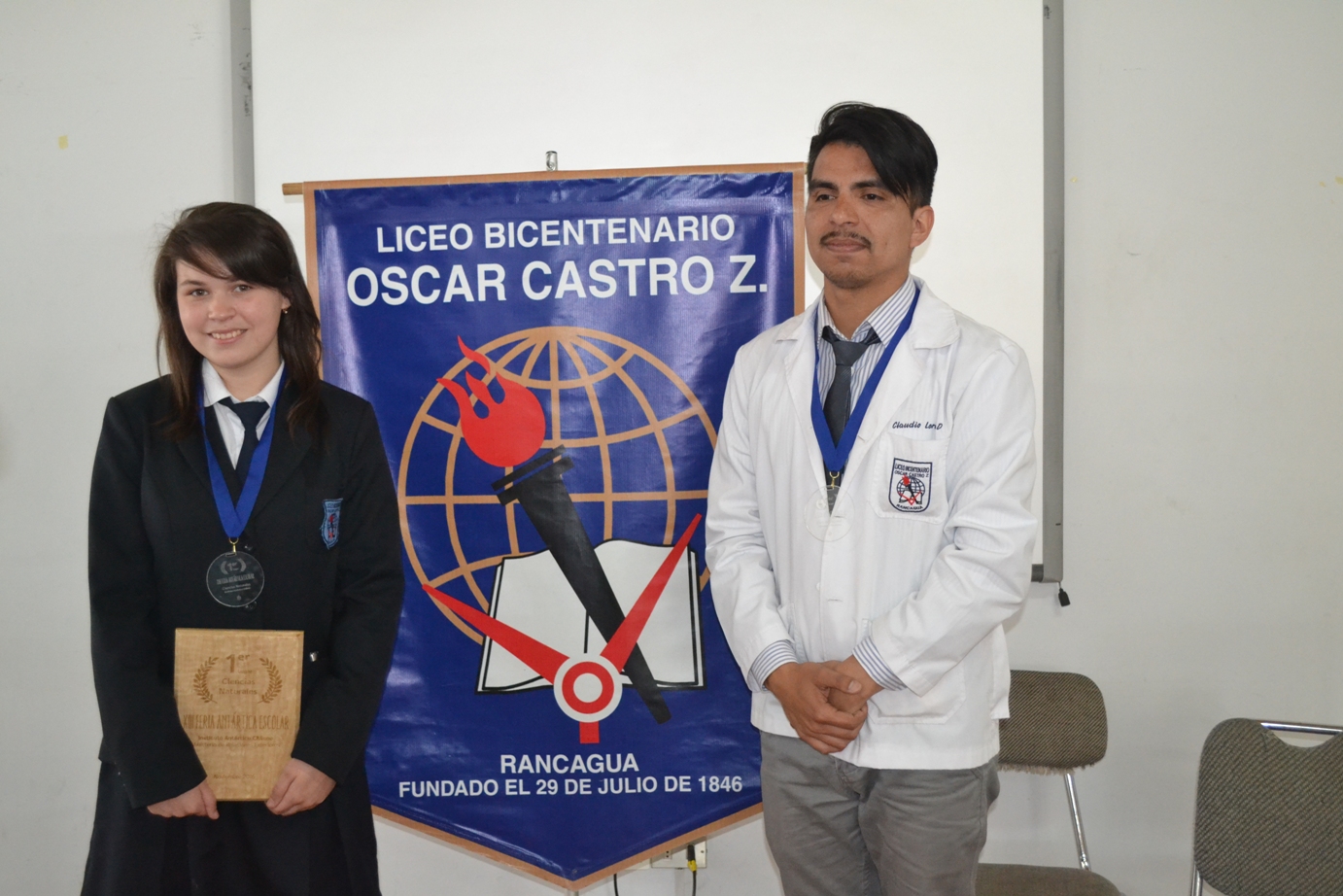 Estudiante Rancagüina viajará a la Antártica tras ganar Feria Científica Nacional en Punta Arenas
