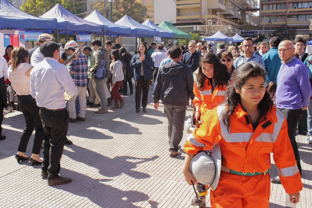 Expo Feria: una Mina en Plaza Los Héroes