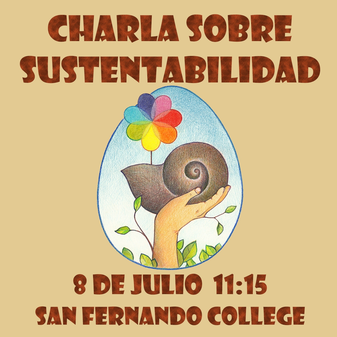 Invitan a charla de sustentabilidad para estudiantes