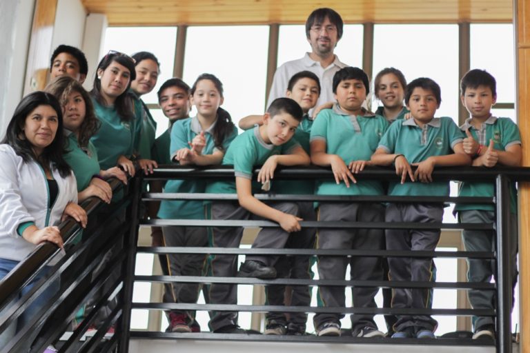 Colegio Aurora de Chile visitó INIA Rayentue