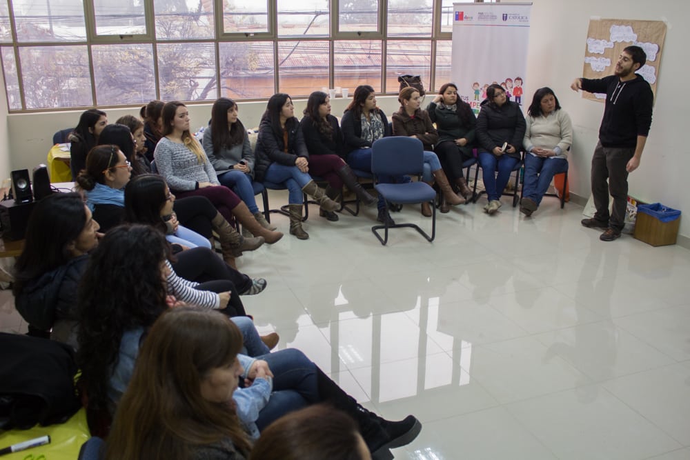 Educadoras de Párvulos se capacitan en TCC