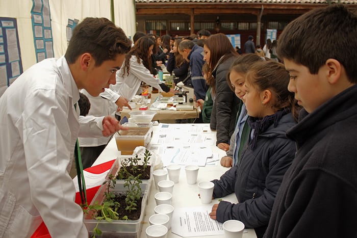 Colegios de O'Higgins se sumaron a Día de la Ciencia en Mi Colegio