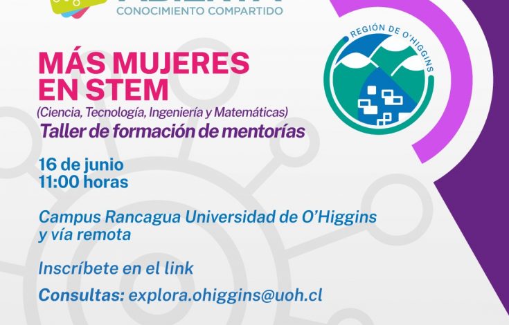 Convocatoria mentores Ciencia Abierta Más mujeres en STEM