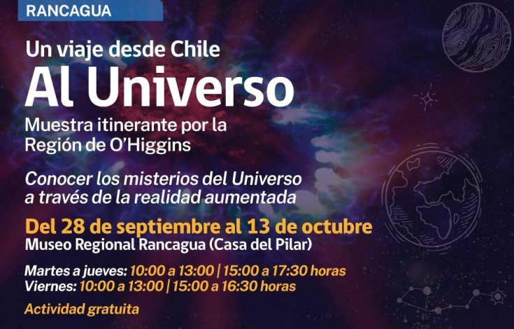 muestra astronómica Rancagua portada web